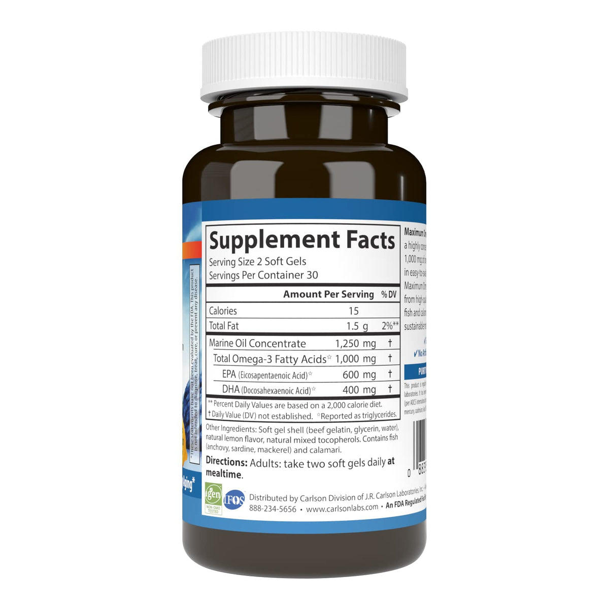 Carlson NUTRITIONAL_SUPPLEMENT