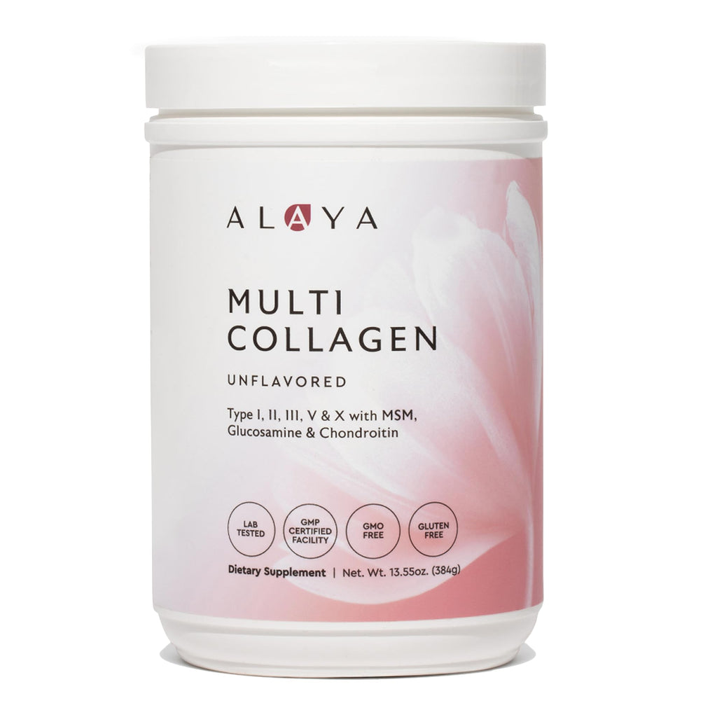 Alaya Naturals Multi Collagen Powder - 5 Types - 40 Servings