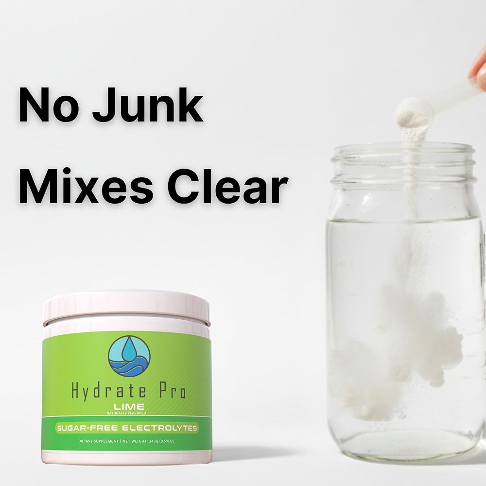 Hydrate Pro Clinical-Grade Electrolyte Powder