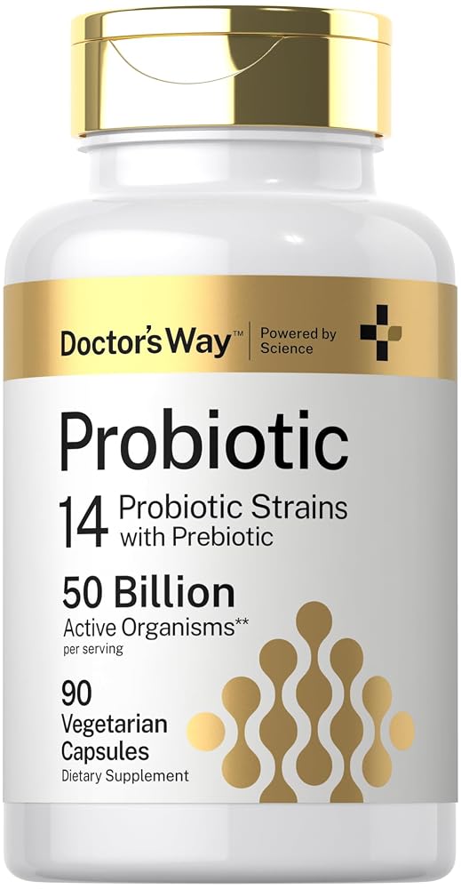 Doctor's Way Probiotic 50 Billion CFU 14 Strains - 90 Capsules