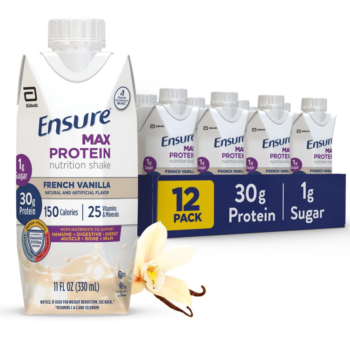 Ensure Max Protein French Vanilla Nutrition Shake