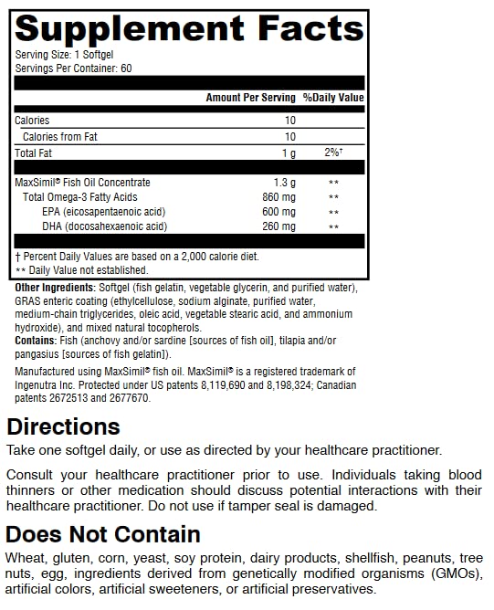 HormoneSynergy® Omega 1300 EC