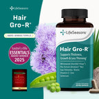 LifeSeasons Hair Gro-R Biotin Zinc Selenium Capsules - 60 Count - image 7