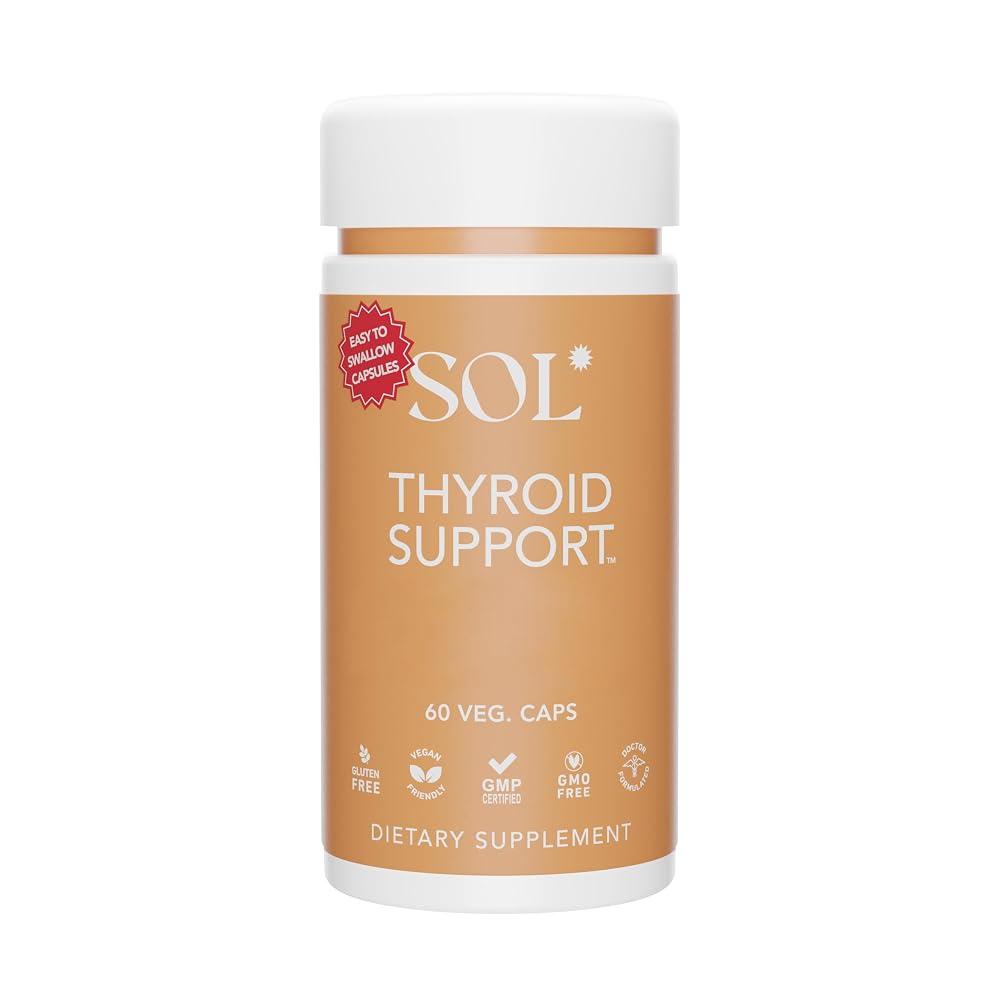 Sol Nutrition Thyroid Support - 60 Vegetarian Capsules