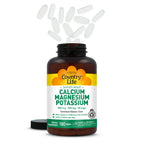 Country Life Target-Mins Calcium Magnesium Potassium - 180 Tablets - image 2