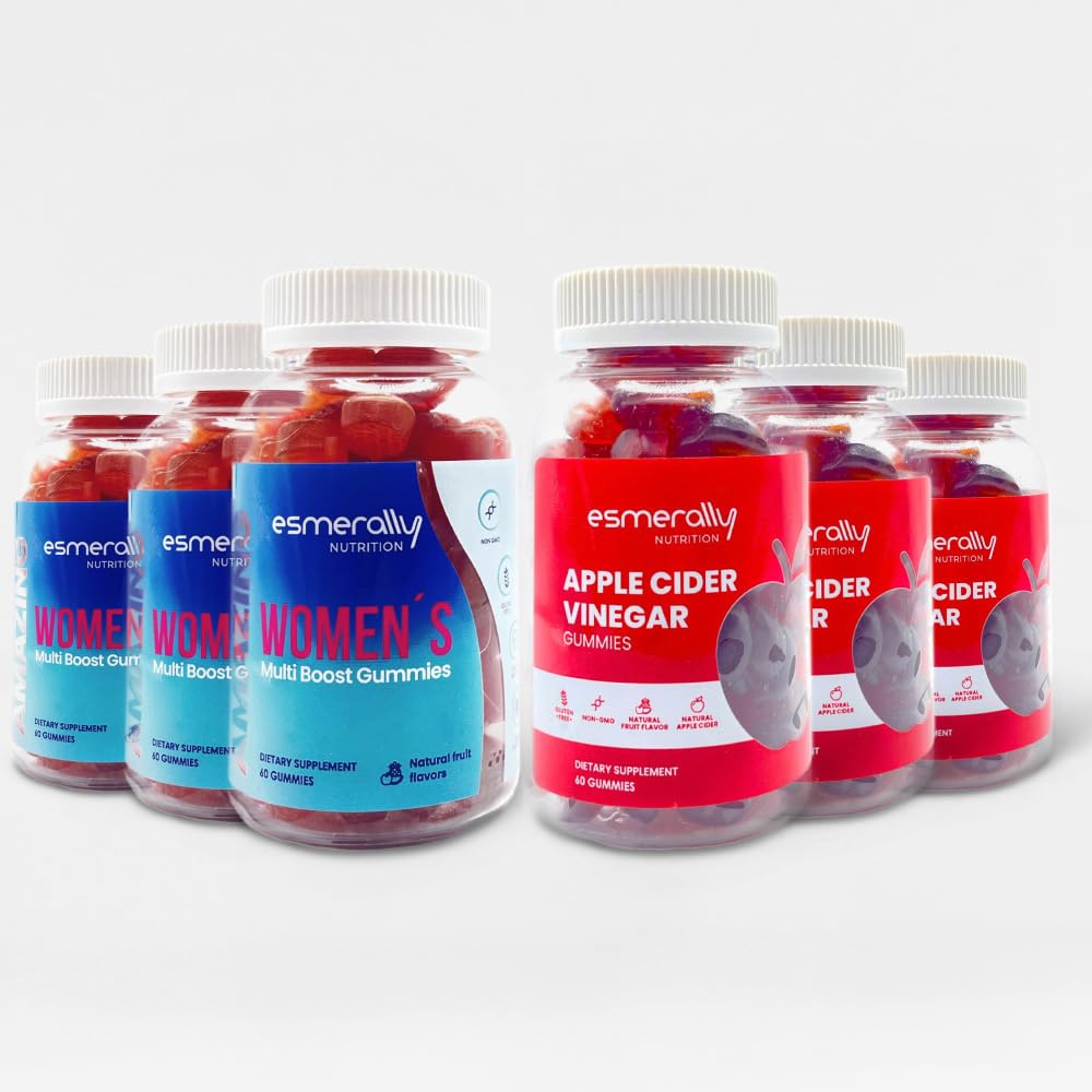 Esmerally Women's Multivitamin & Apple Cider Vinegar Gummies - 360 Count