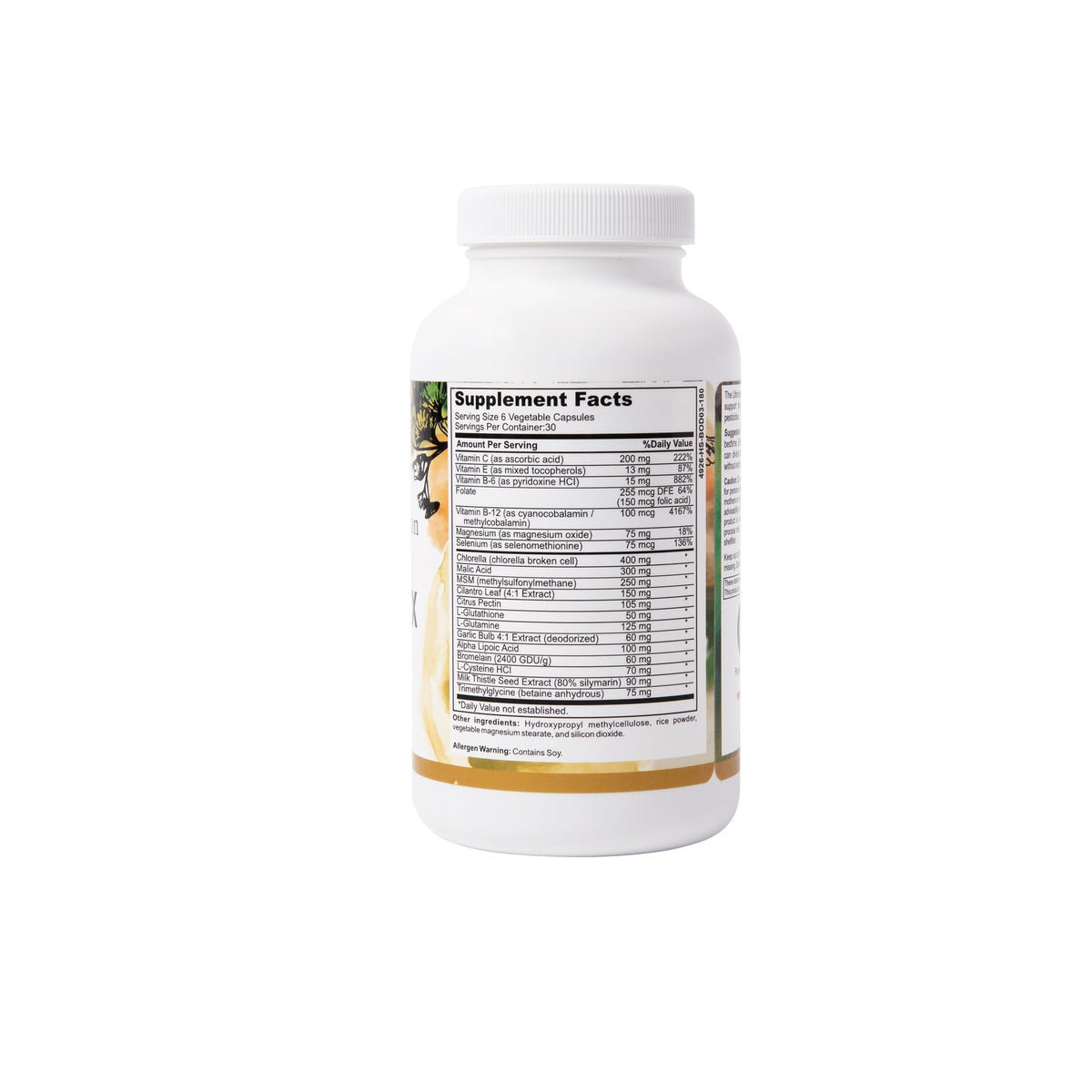 Inspired Nutrition Body Detox - 180 Capsules - image 2