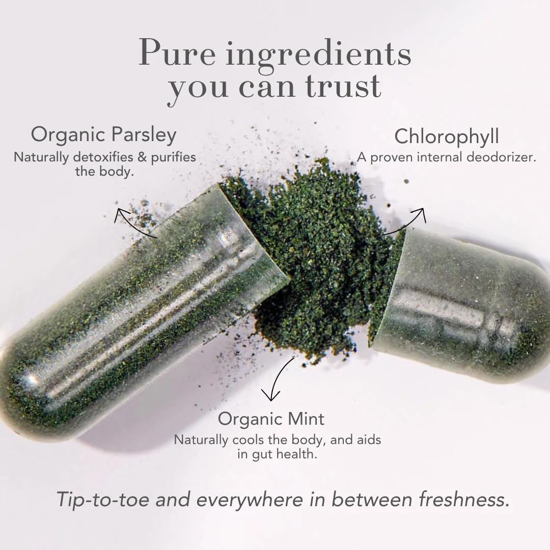It Just Works Internal Deodorant Supplement - 30 Capsules - image 4