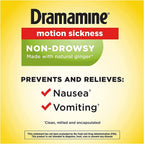 Dramamine Advanced Herbals Motion Sickness Relief Non-Drowsy - 90 Capsules - image 3