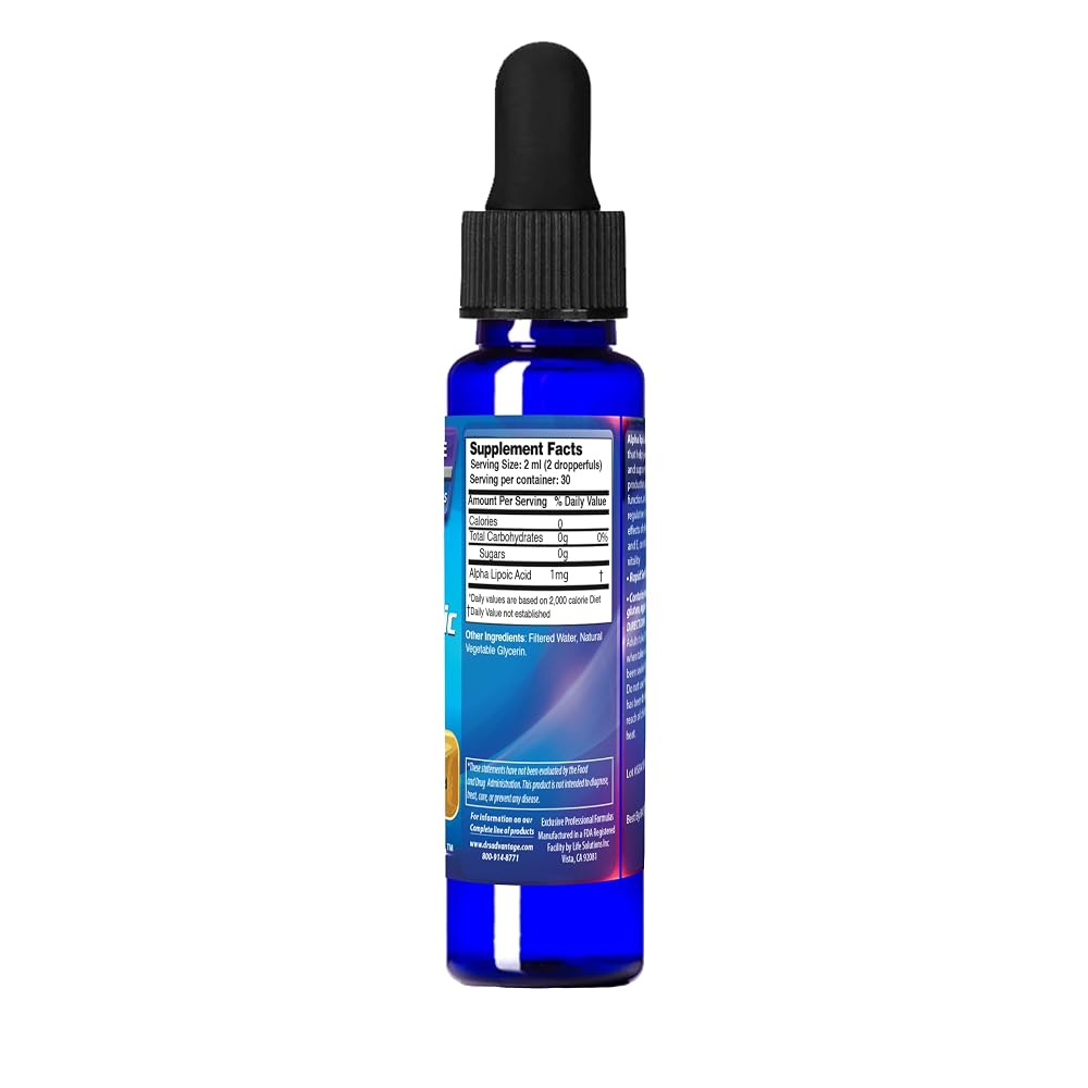 Dr's Advantage Alpha Lipoic Acid Liquid - 2oz Dropper - image 3