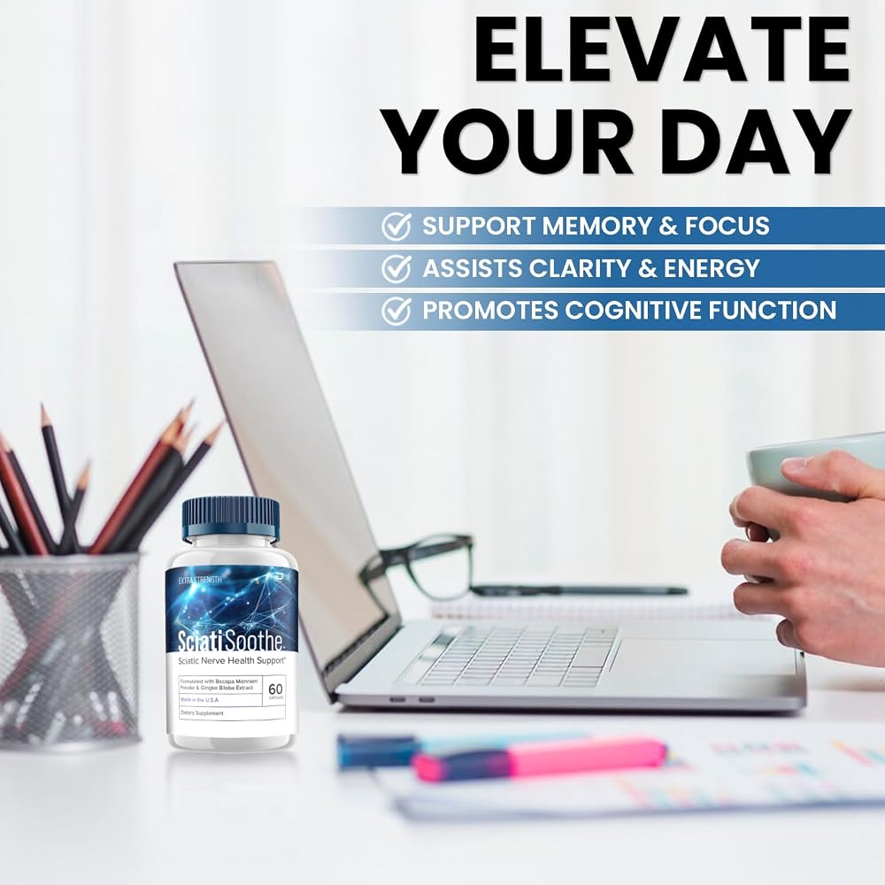 Indelo SciatiSoothe Brain Supplement - 180 Capsules - image 3