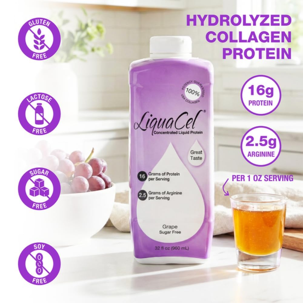 LiquaCel Concentrated Liquid Protein, Sports Recovery Formula, Parent