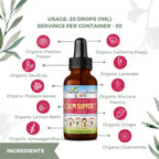 Herbal Goodness Kids Magnesium Glycinate + Citrate Calm Sleep Drops - 1 Fl Oz - image 4