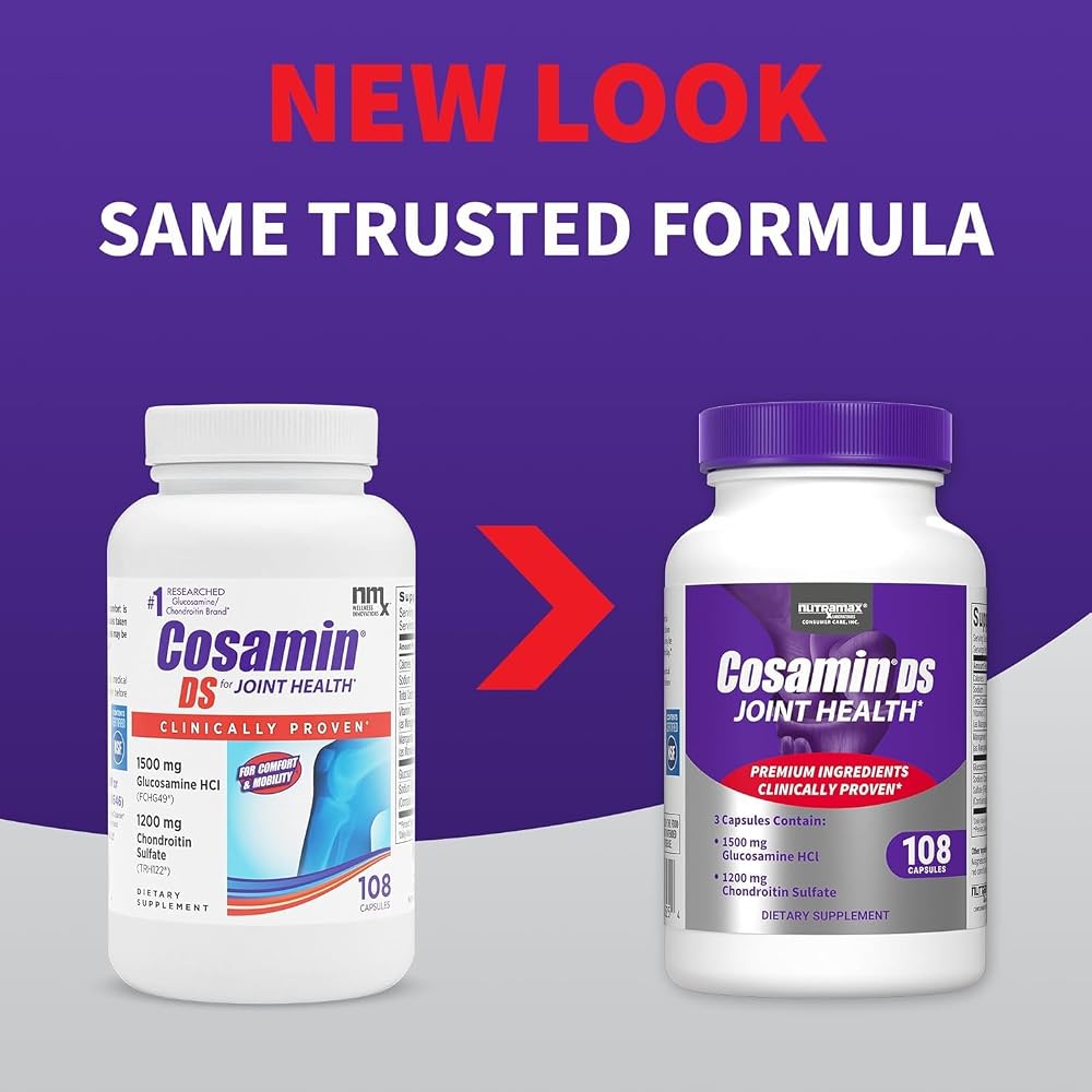 Cosamin DS Joint Health Glucosamine & Chondroitin - 2 Capsules - image 2