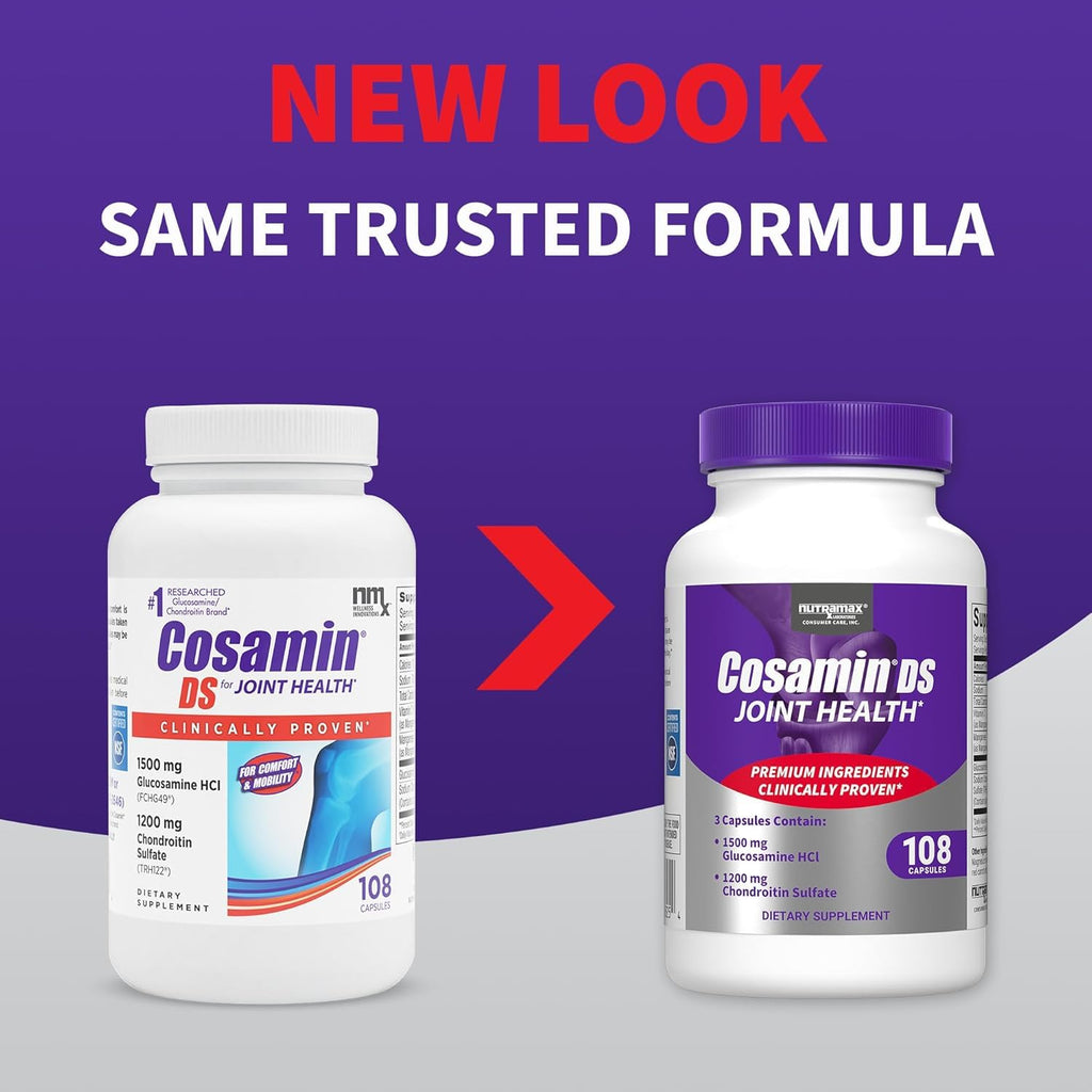 Cosamin DS Joint Health Glucosamine & Chondroitin - 2 Capsules - image 2