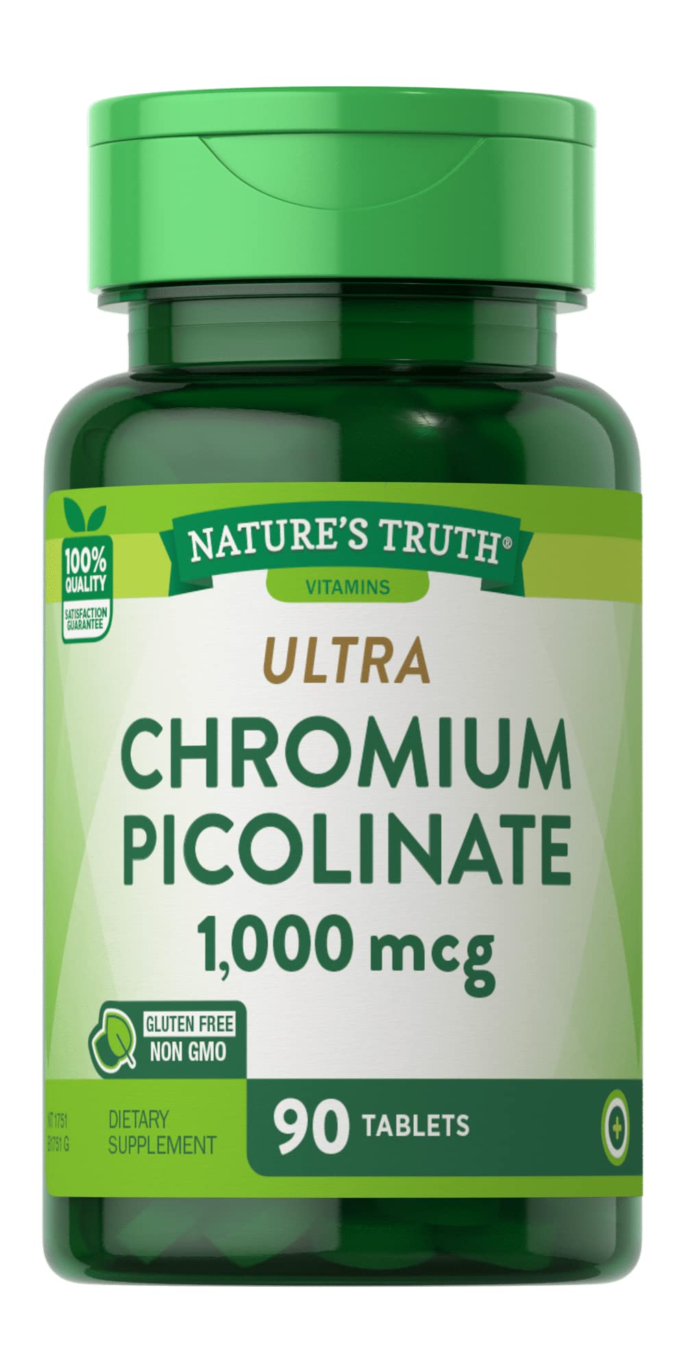 Nature's Truth Ultra Chromium Picolinate 1000 mcg - 180 Capsules