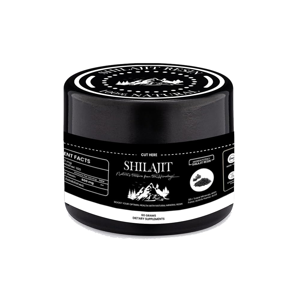 Pacific Pelican Shilajit Pure Himalaya Resin - 100% Pure Shilajit