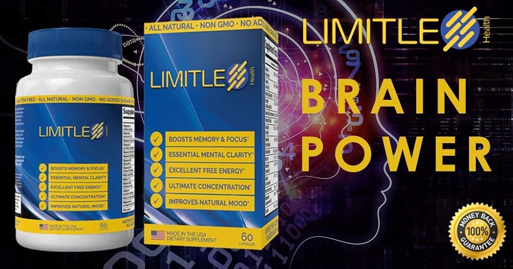 Limitless Fitness Brain Function Capsules - 60 Count - image 4