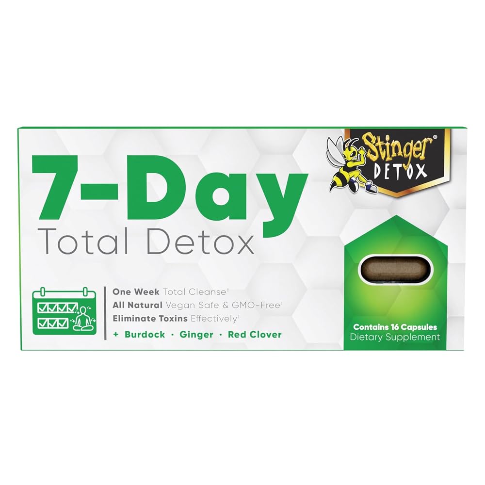 Stinger Detox 7-Day Total Detox Permanent Cleanser - 16 Capsules - image 2