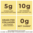 Left Coast Performance Keto MCT Powder + Collagen + Prebiotic Acacia