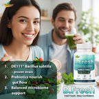 Therefore B. Fresh Breath Freshener Oral Probiotics - 120 Capsules - image 9