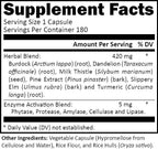 R-Garden Liver Gallbladder System - 180 Capsules - image 2