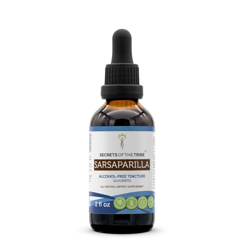 Secrets of the Tribe Sarsaparilla Tincture Alcohol-Free Extract
