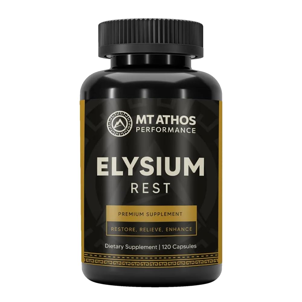 Mt. Athos Performance Elysium Rest Sleep Supplement - 120 Capsules
