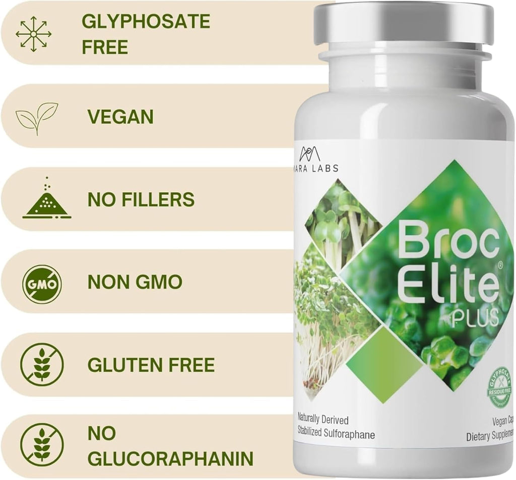 BrocElite Plus™ Broccoli Sulforaphane Extract Supplement for Immune