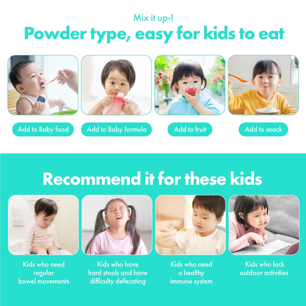 babyrak Golden Plain Probiotics & Prebiotics Powder - 30 Sticks - image 5