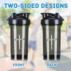 generic Shaker Cup,Fashion Theme Pattern Shaker Bottle Leak-proof