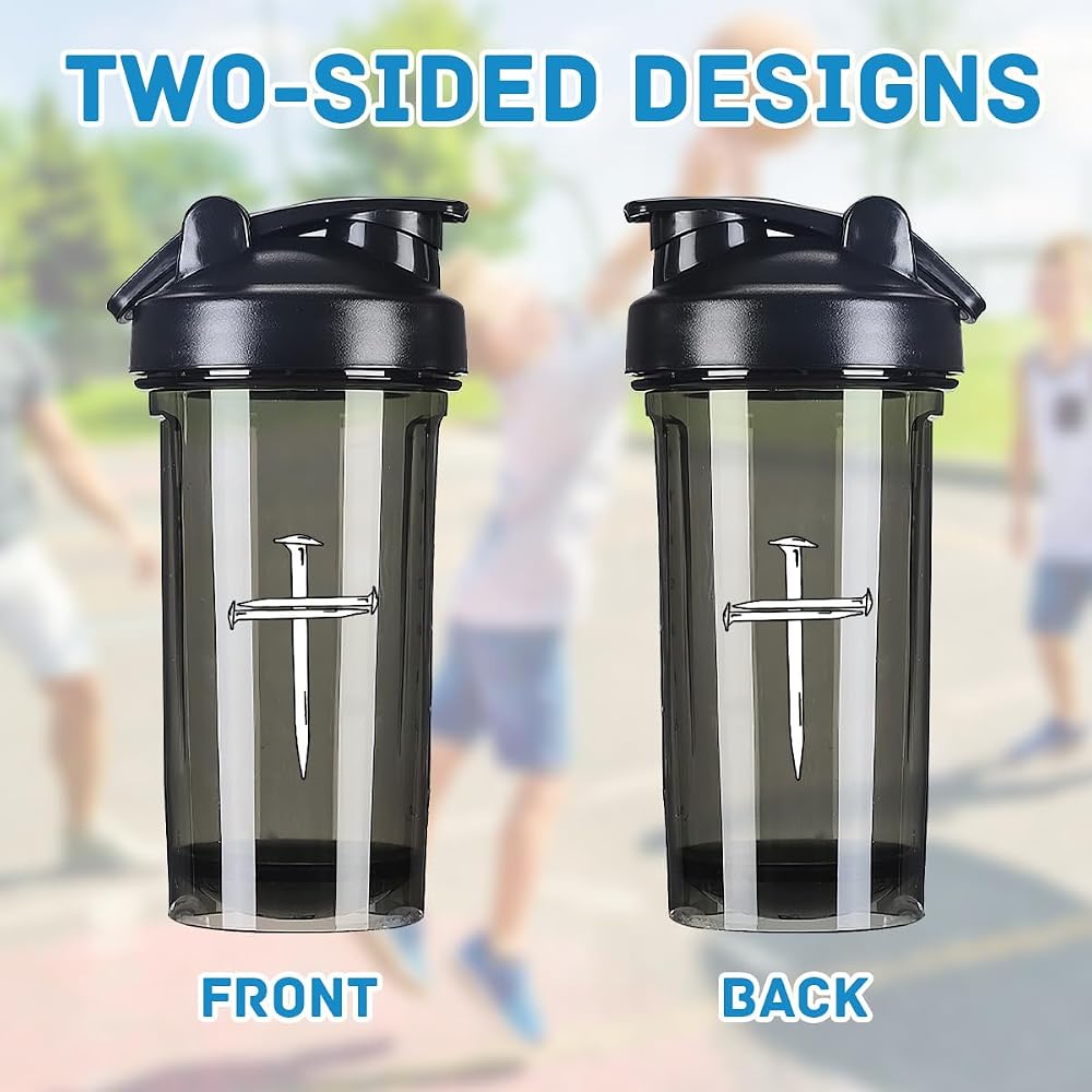 generic Shaker Cup,Fashion Theme Pattern Shaker Bottle Leak-proof