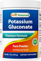 Best Naturals Potassium Gluconate Powder - 1 lb