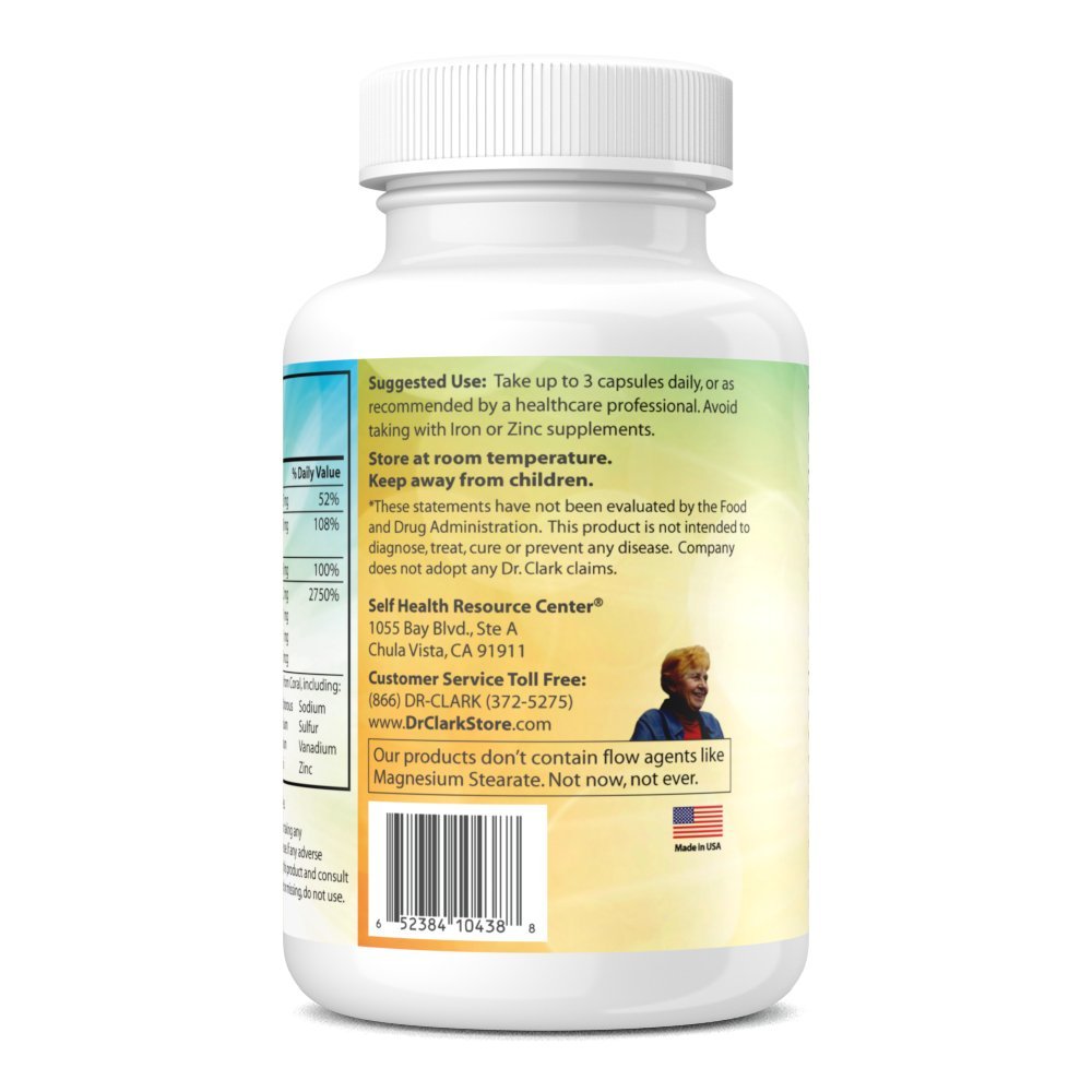 Dr Clark Dr. Clark Coral Cal-Mag K2 Supplement for Bone Health - 100 Capsules - image 5
