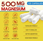 ZEBORA Magnesium Complex 10-in-1 500 mg - 120 Capsules - image 5