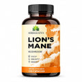 HERBALICIOUS Lion's Mane Supplement Capsules for Memory & Focus - 120 Capsules