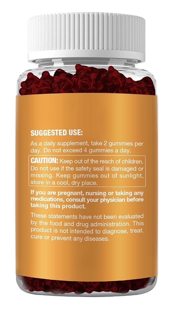 Riyuetian Quercetin with Bromelain, Zinc & Vitamin C - 60 Gummies - image 6