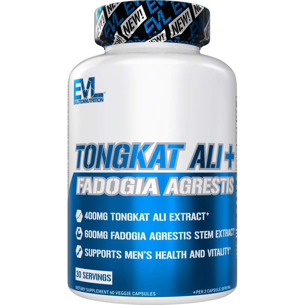 Evlution Tongkat Ali + Fadogia Agrestis Men's Health - 60 Capsules