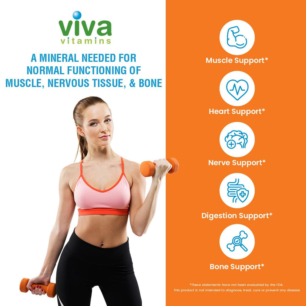 Viva Vitamins Super Magnesium - 250 Capsules - image 4