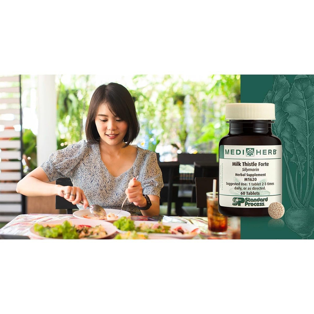 Standard Process Medi Herb Milk Thistle Forte - 60 Tablets - image 4