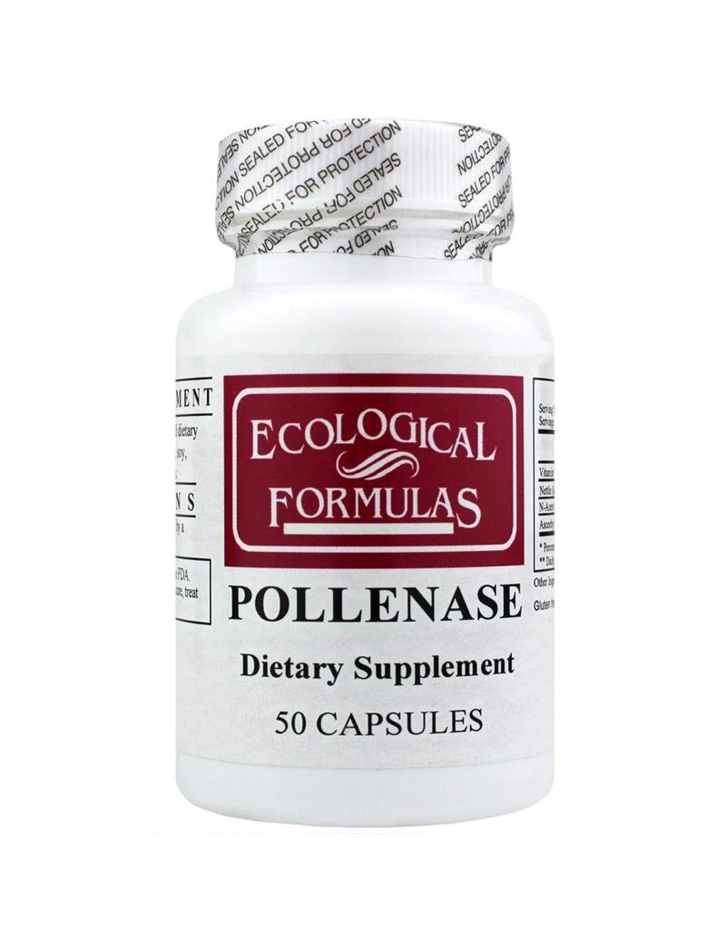 Ecological Formulas Pollenase - 50 Capsules