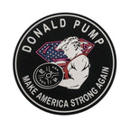 Generic Donald Pump Protein Shaker Bottle with Wire Whisk Ball - 13.5 oz - image 4