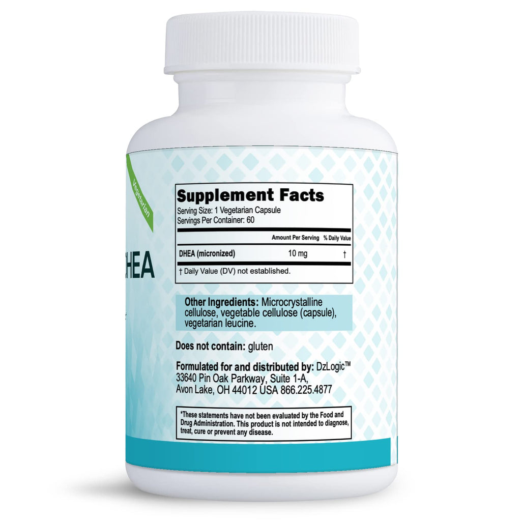 Dzugan PhysioLogic Advanced DHEA Formula 10mg - 60 Capsules - image 2