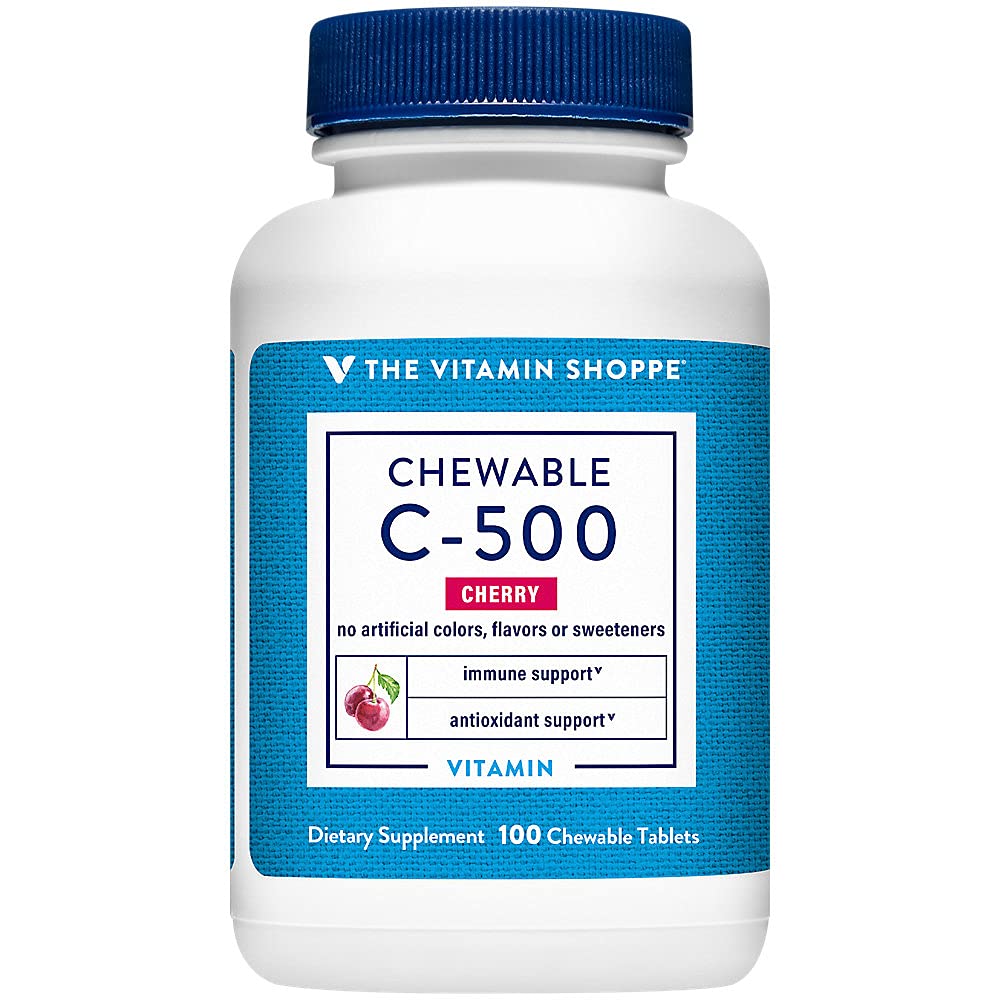 The Vitamin Shoppe Vitamin C 500 MG Immune Support - 100 Tablets