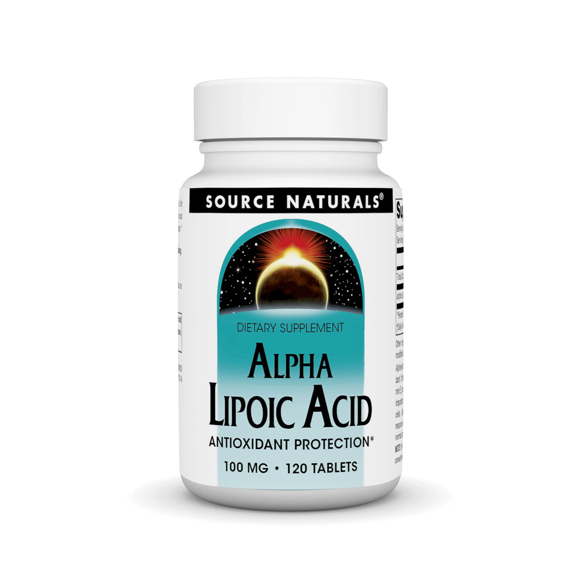 Source Naturals Alpha Lipoic Acid 100 mg - 120 Tablets