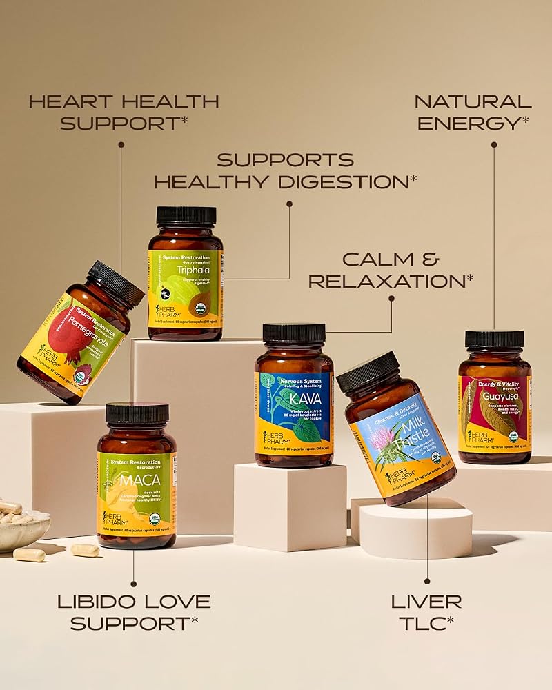 Herb Pharm Guayusa Capsules Nootropic Brain Support - 60 Vegan Capsules - image 9