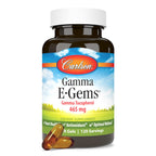 Carlson Gamma E-Gems 465 mg Gamma Tocopherol - 120 Softgels - image 5