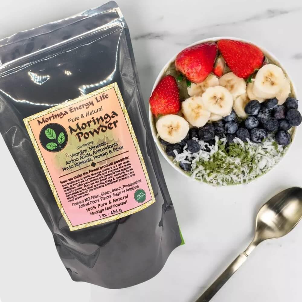 Moringa Energy Life Moringa Leaf Powder - 1 lb - image 4