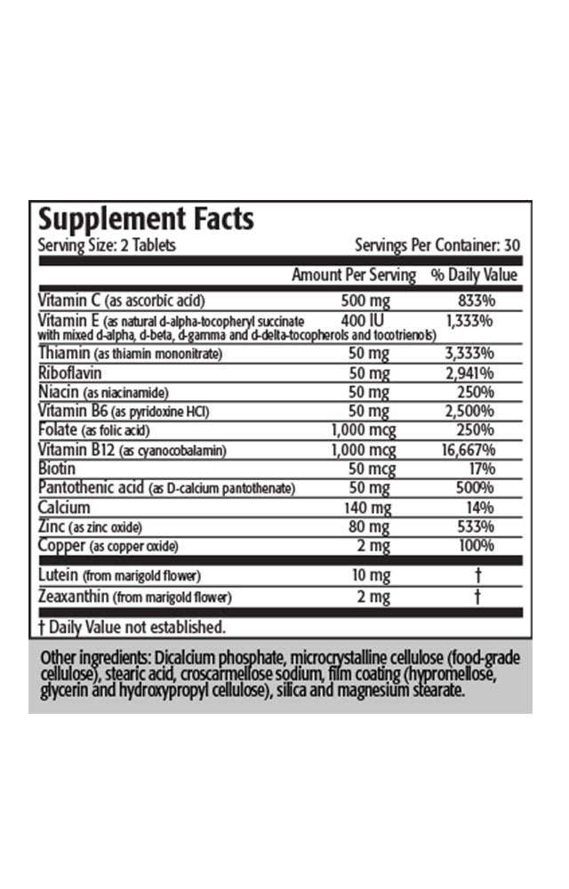 Res-Q Advanced Eye Support with 14 Nutrients - 180 Tablets - image 2