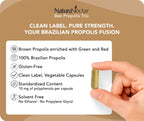 NaturaNectar Bee Propolis Trio Capsules - 60 Capsules - image 2